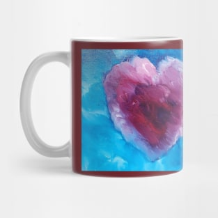 Yours truly oil painting by Tabitha Kremesec Mug